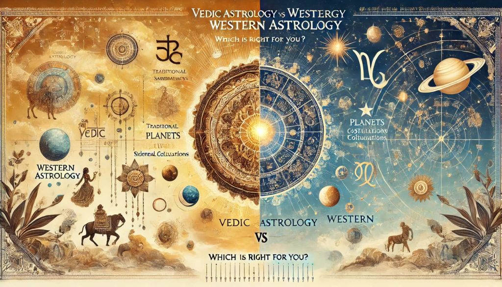 Differences between Vedic astrology and Western astrology