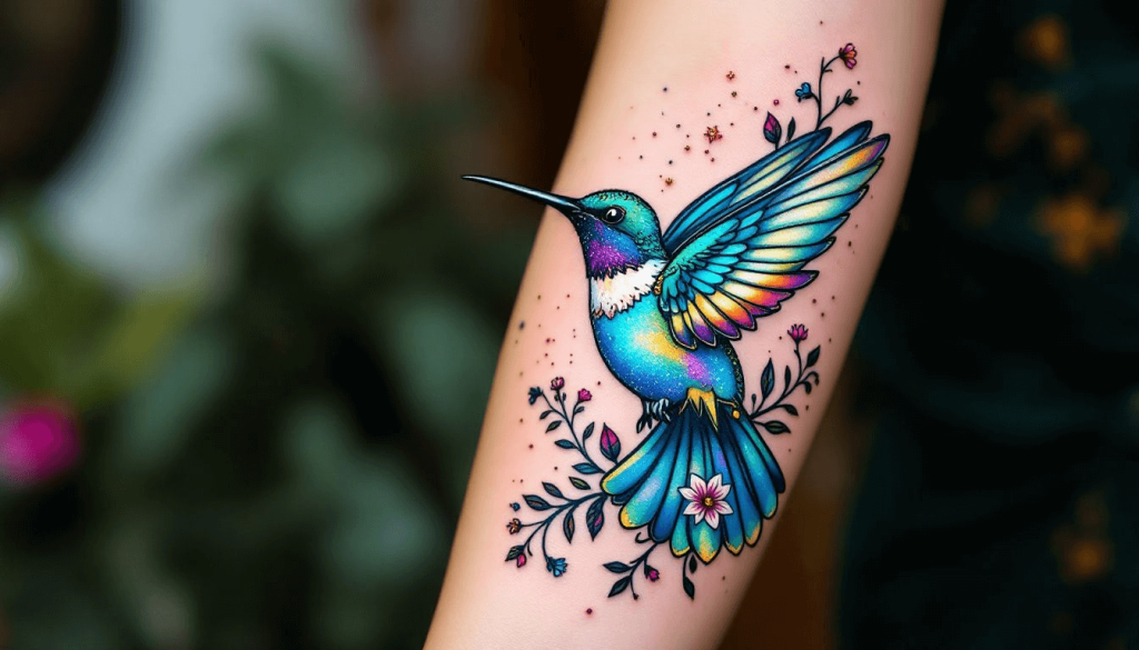 Kolibri-Tattoos, Symbolik und persönliche Bedeutung