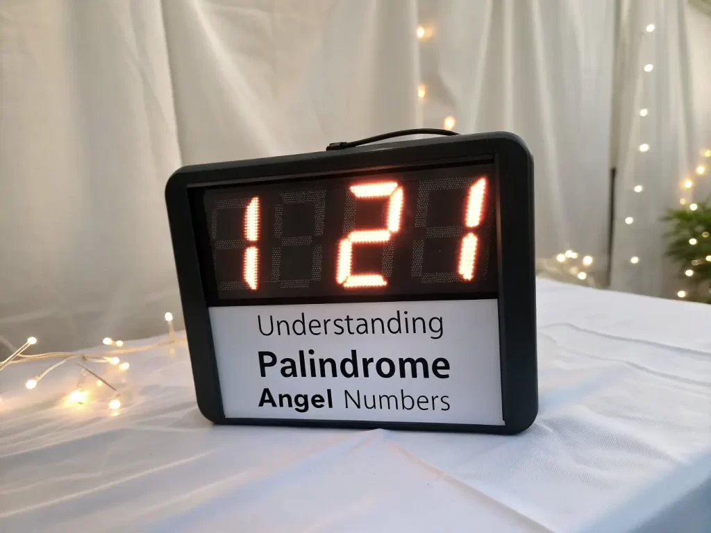 palindrome angel numbers