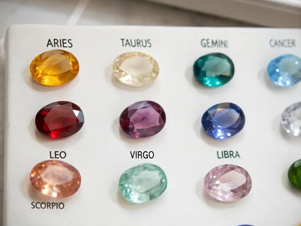 top gemstones for your zodiac sign