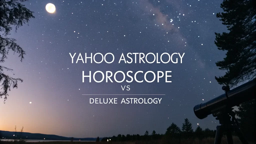 Astrología de Yahoo vs Deluxe Astrology