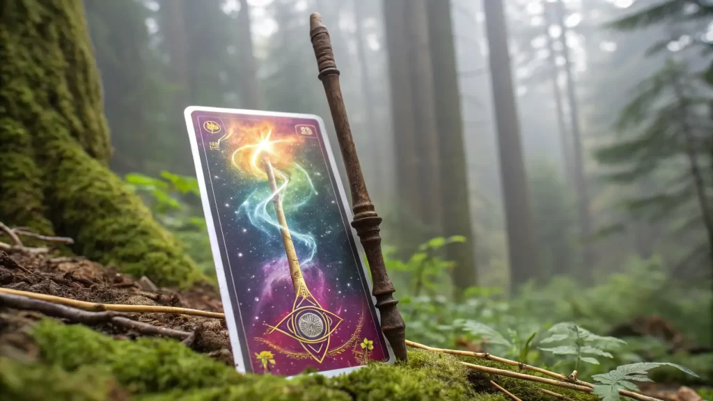 Aas van Wands Tarot -kaart betekent