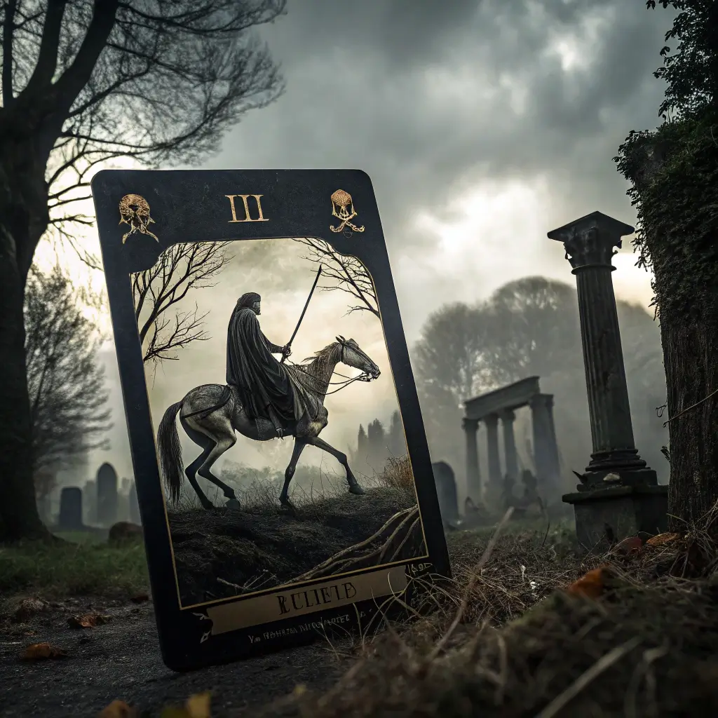 fantasfobia de la carta del tarot de la muerte