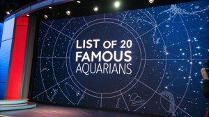 Aquarianos famosos