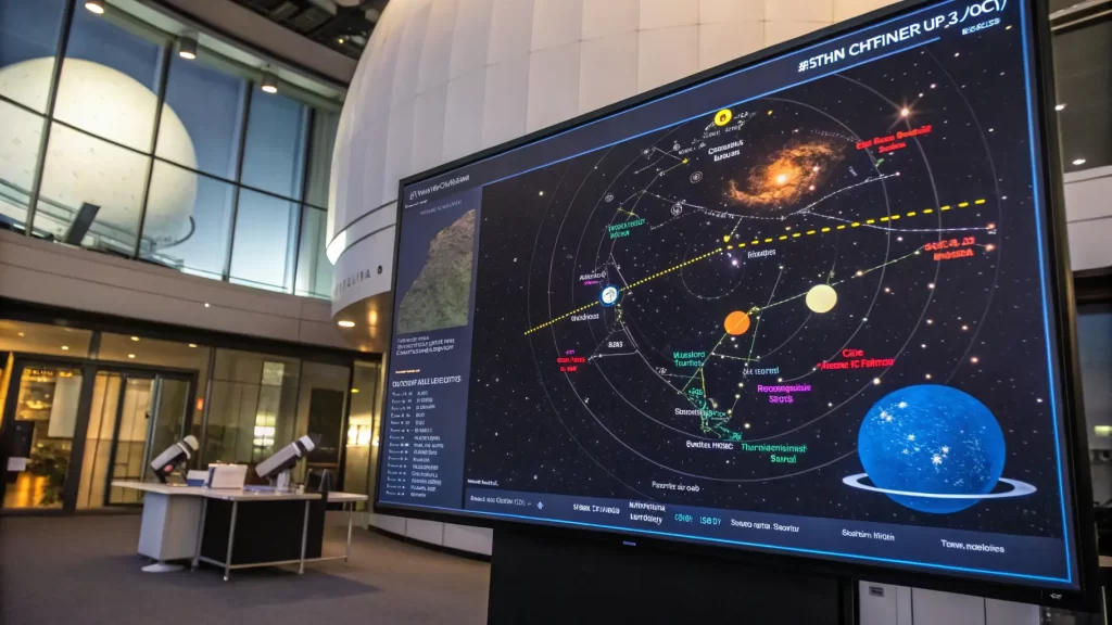 Qu&#39;est-ce que le graphique de l&#39;astrocartographie