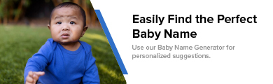 Image de bannière de recherche de nom de bébé