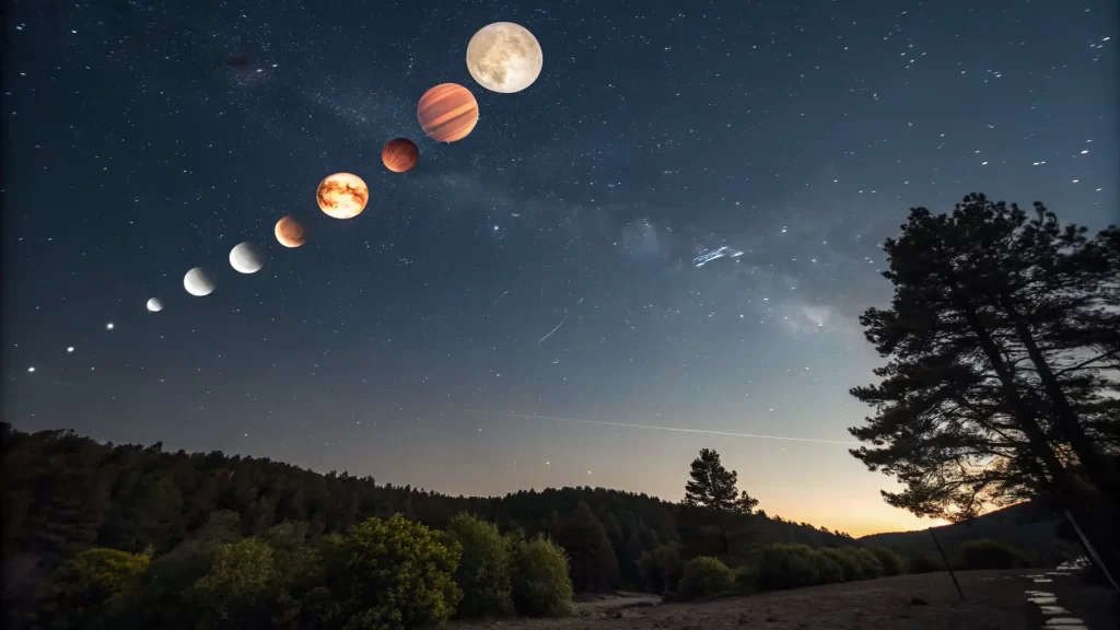 Planetaire uitlijningen in 2025 | Luxe astrologie Planetaire uitlijningen in 2025