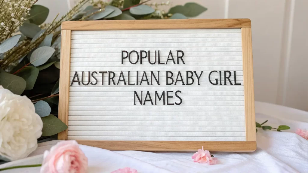 ऑस्ट्रेलियाई बच्ची के नाम