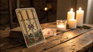 6 வாள் டாரட் கார்டு பொருள்