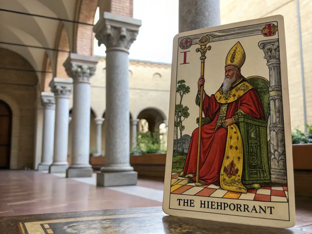Hierofant Tarotkort