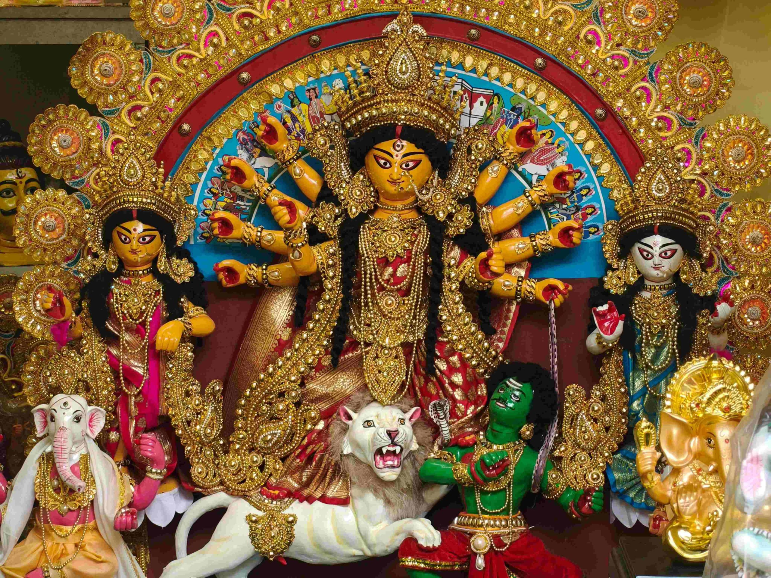 gudinnan Durga Navaratri 2025